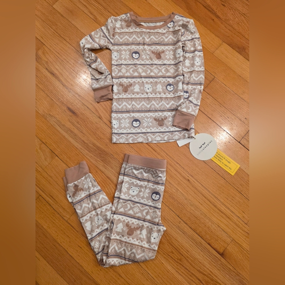 Little Sleepies Penguin Pajama Set